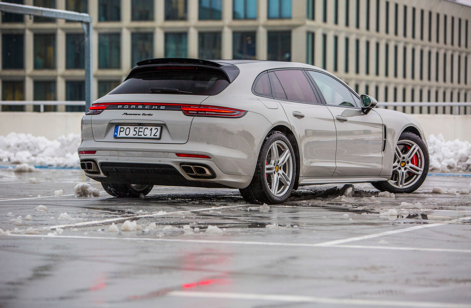 Porsche Panamera Turbo Sport Turismo - ta fajniesza wersja na "K"