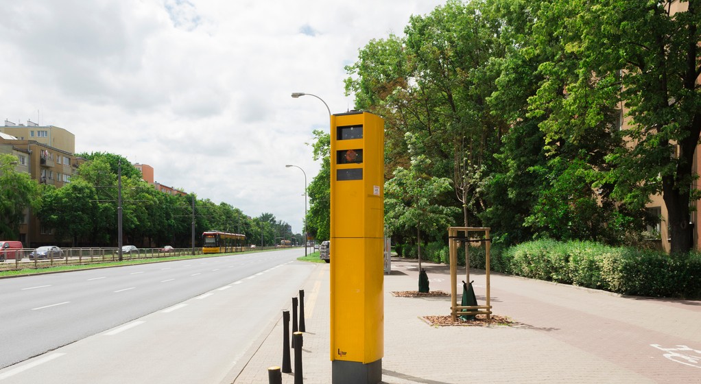 Fotoradar w Warszawie