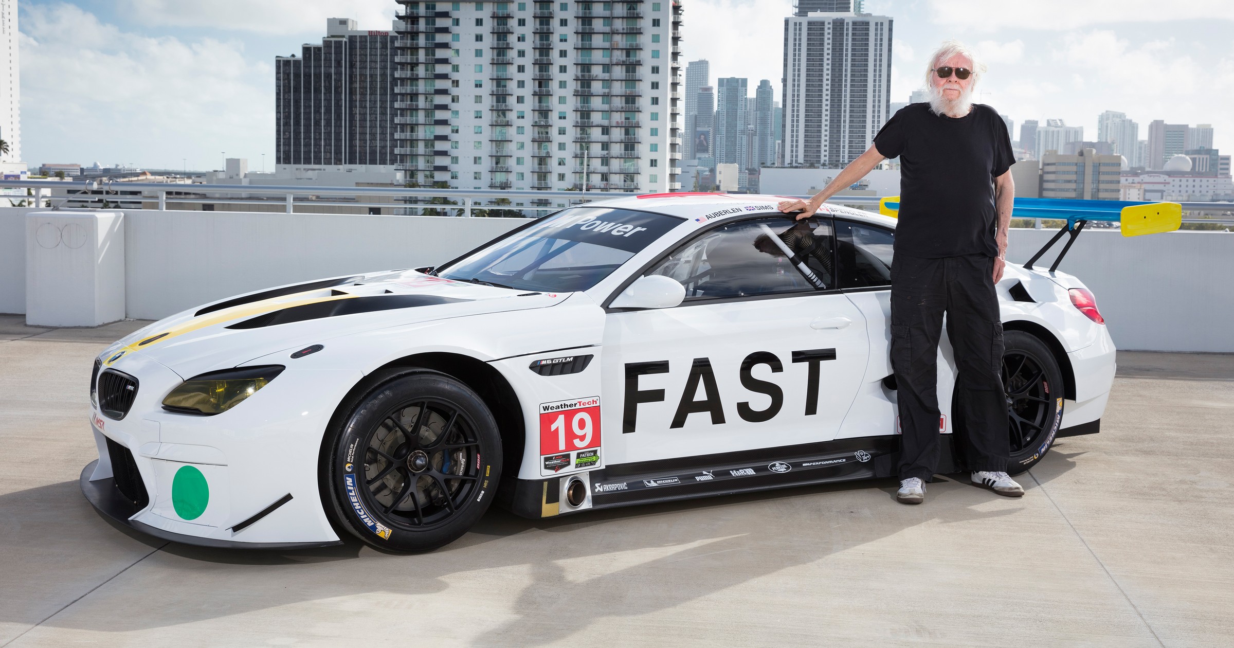 BMW M6 GTLM Art Car