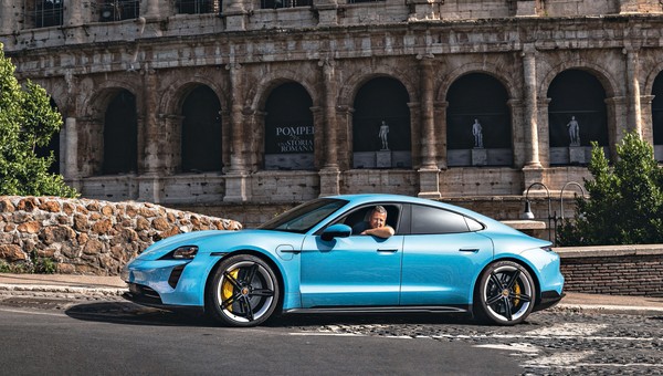 Porsche Taycanem przez Europę – podróż pod napięciem