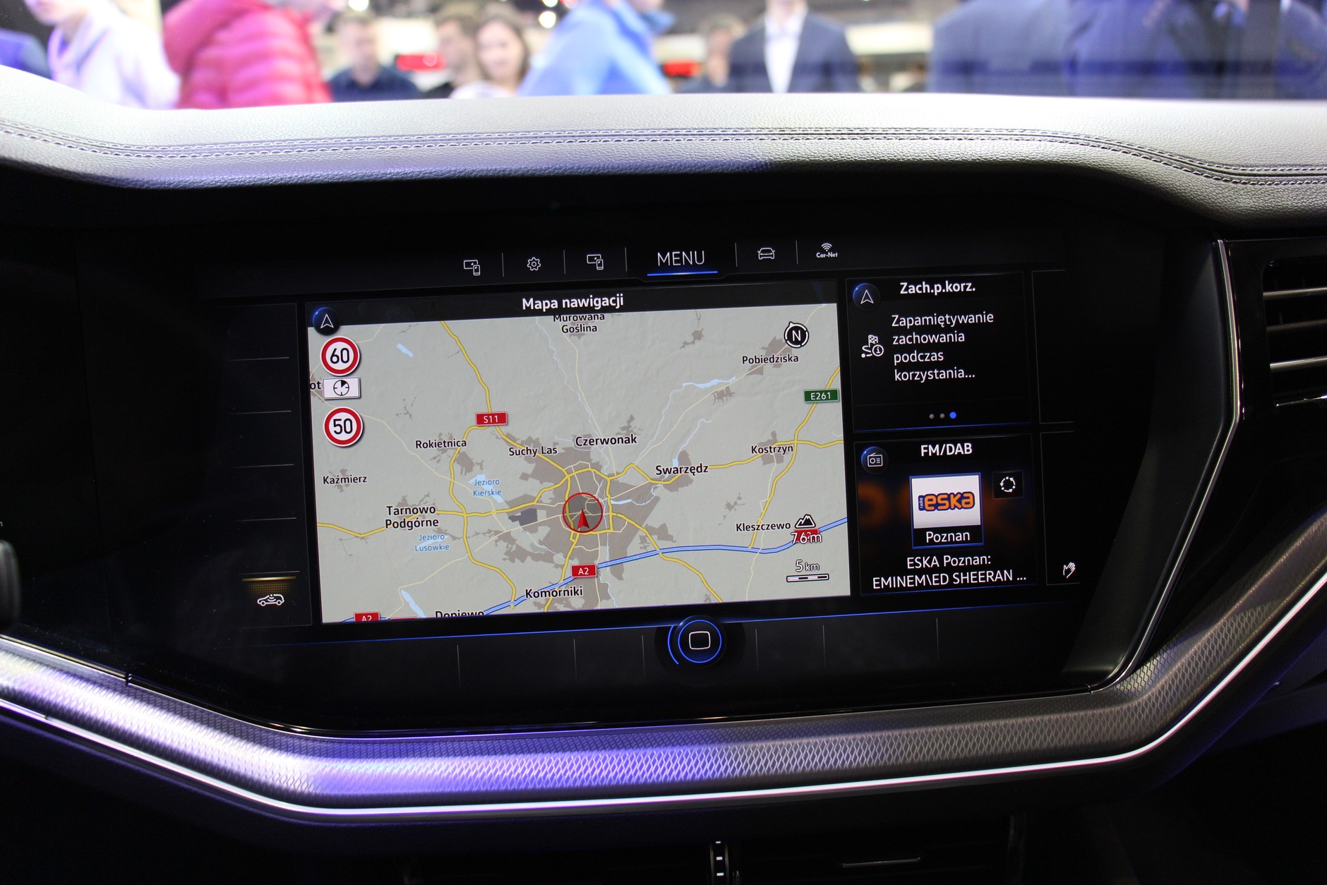 Volkswagen Touareg podczas Poznań Motor Show