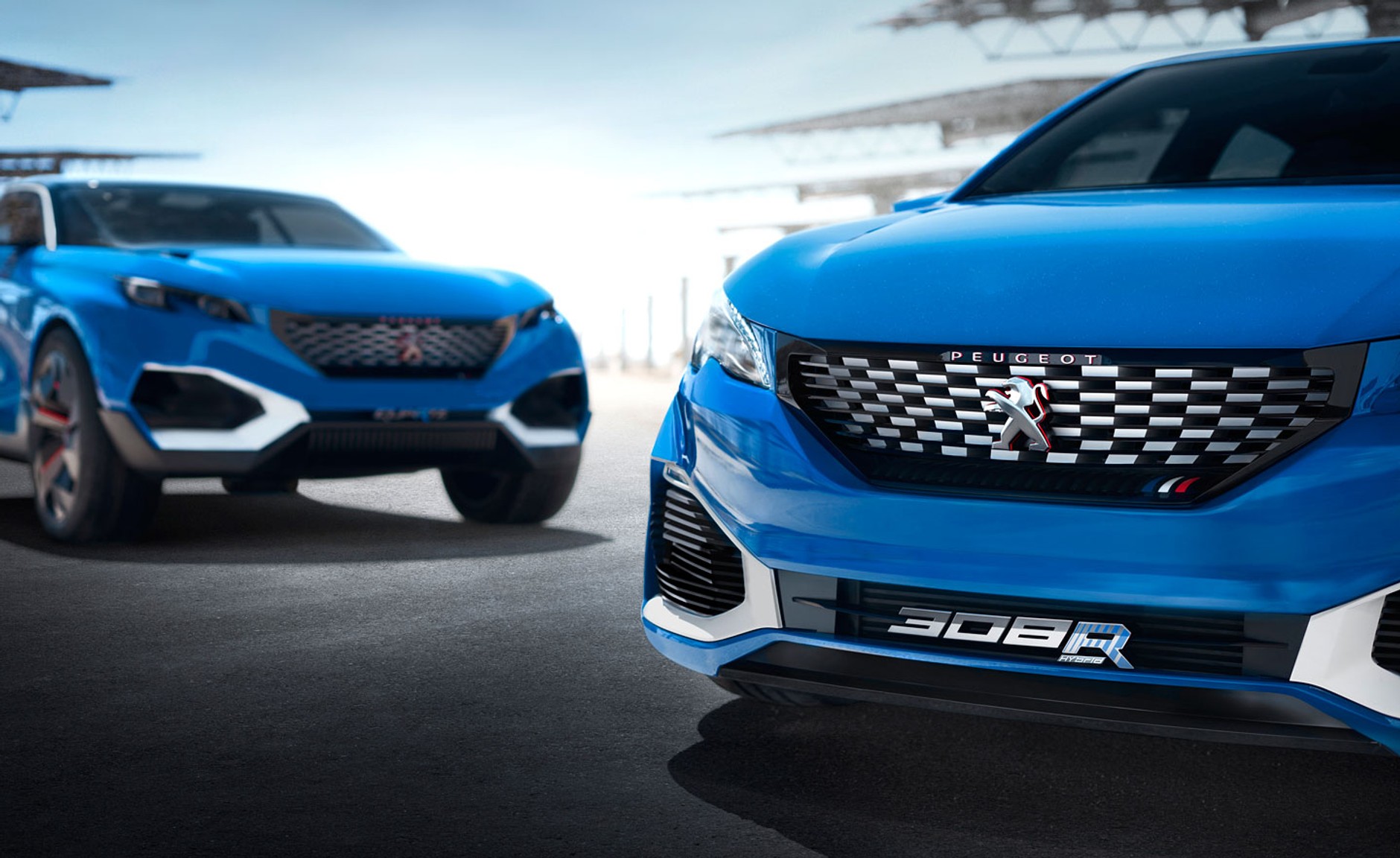 Peugeot 308 R HYbrid przyjechał do Szanghaju