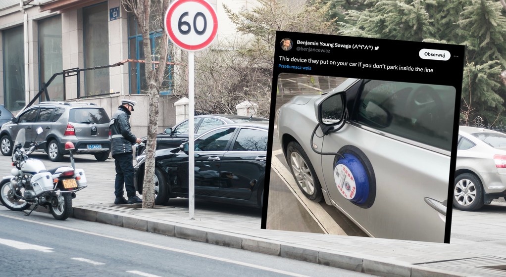 Ta specjalna przyssawka to sposób na zmuszenie kierowców do parkowania zgodnego z zasadami