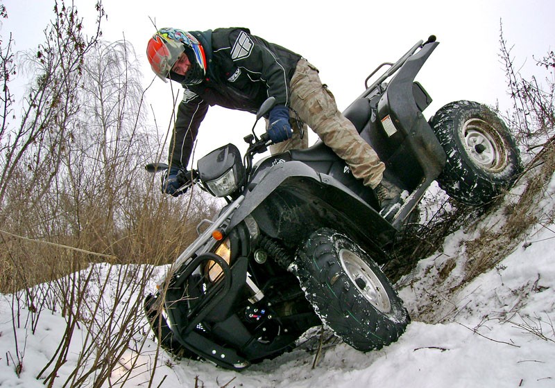 Suzuki Kingquad LTA 750 AXi LE 4x4 – śnieżne szaleństwo