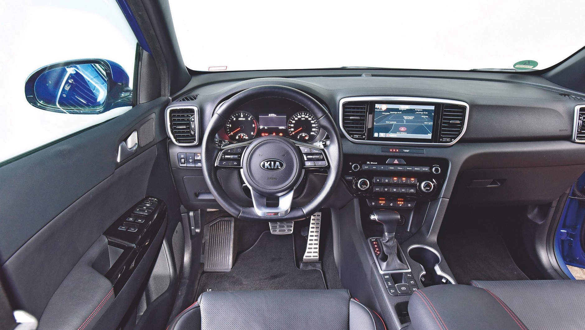 Kia Sportage – kokpit