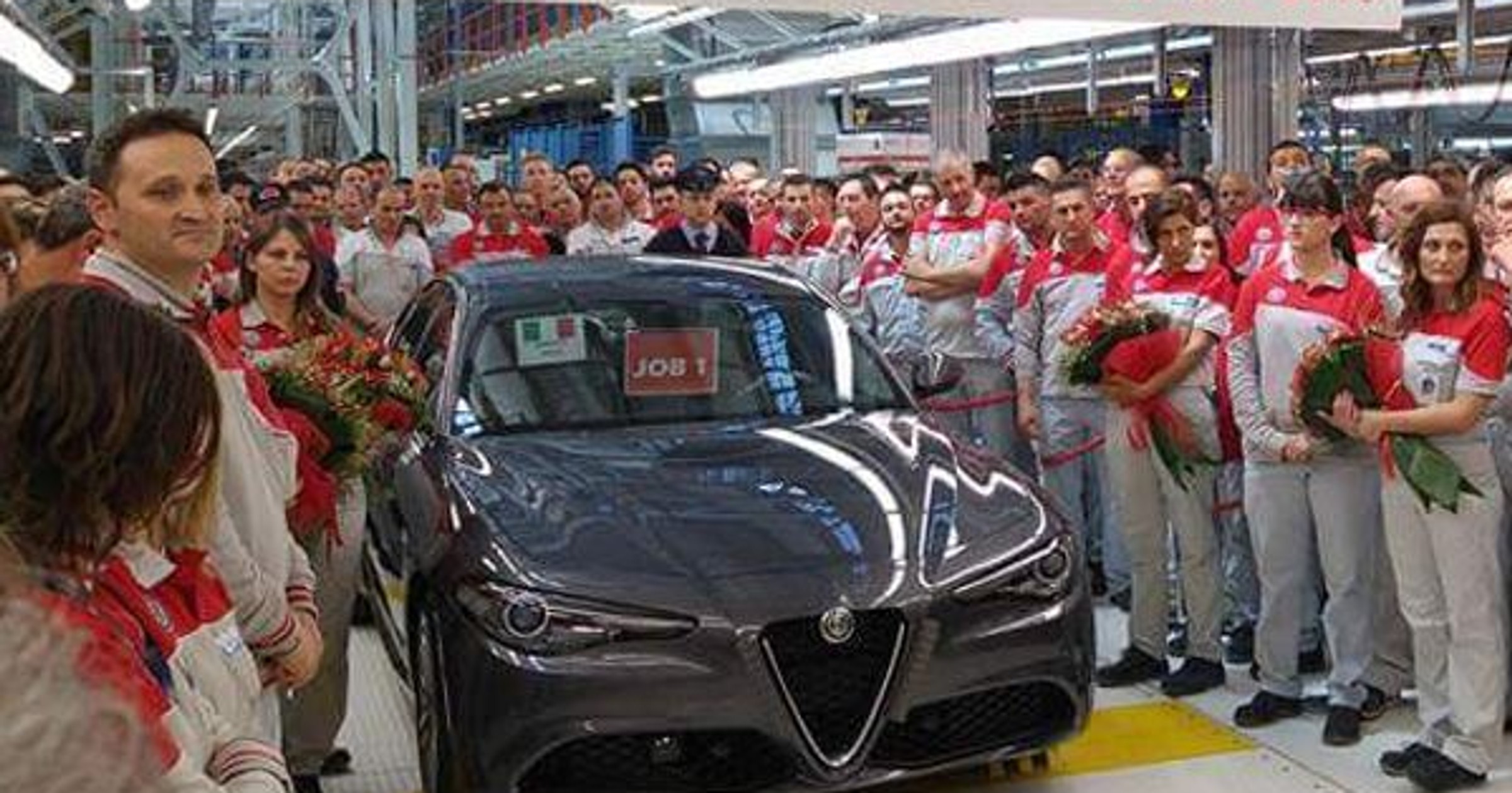 Alfa Romeo Giulia już w produkcji