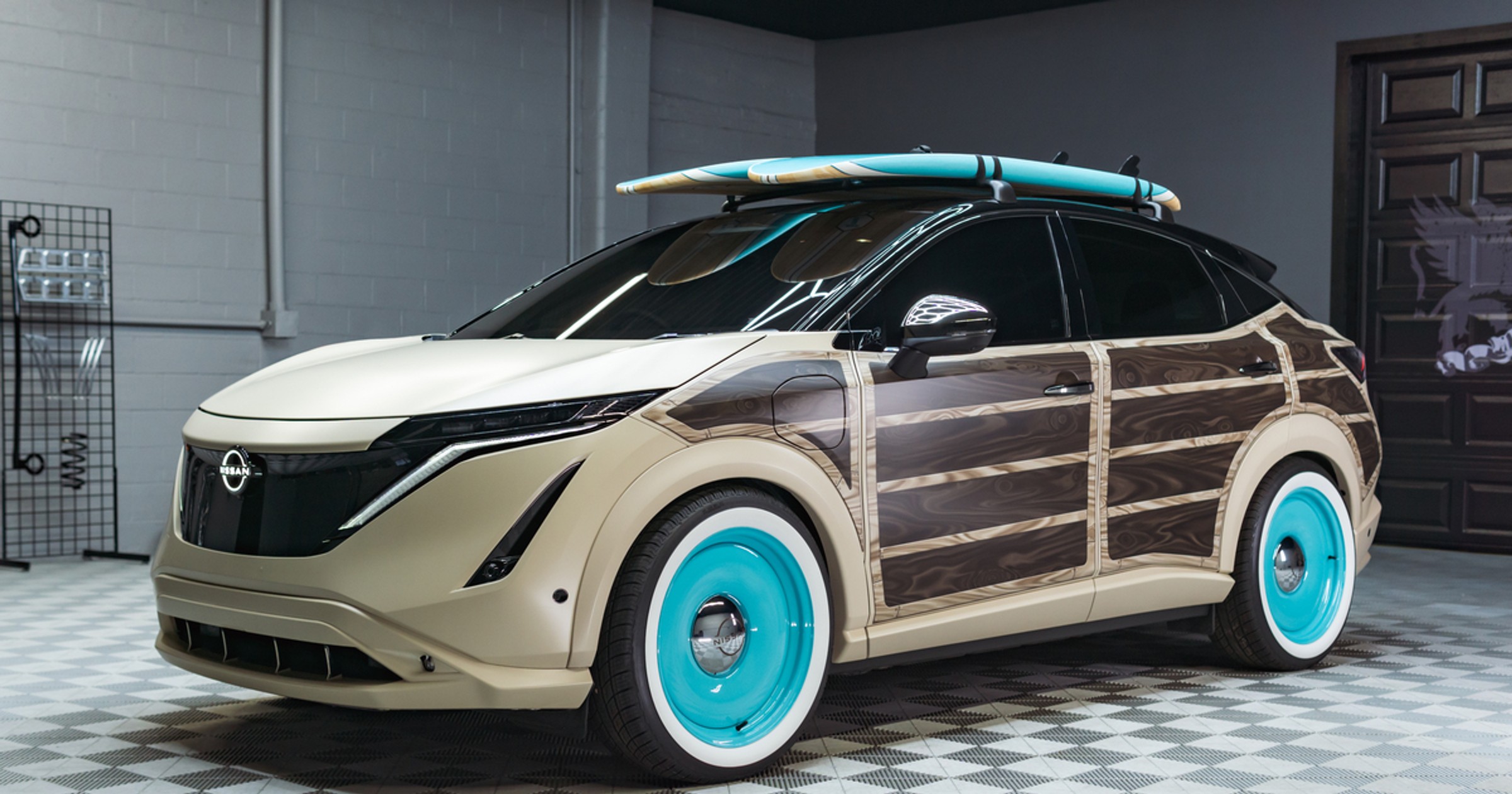 Nissan Ariya Surfwagon SEMA Show 2022