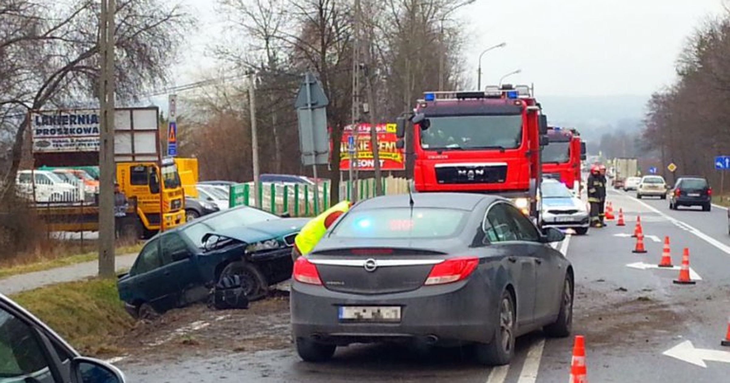 29 wykroczeń i 167 punktów karnych - pościg zakończony wypadkiem