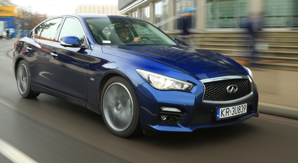 Infiniti Q50 S 3.0t – wymaga uwagi | TEST