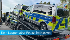 Wiózł radiowozy i łamał przepisy. Policja odkryła znacznie więcej