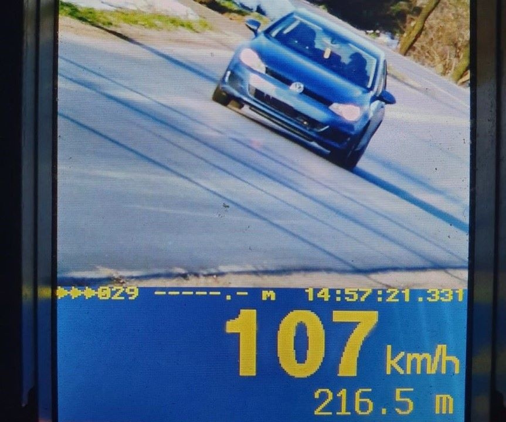 Przekroczenie dozwolnej prędkości (gmina Kolno; luty 2024 r.)
