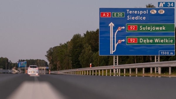 A2 na wschód od Warszawy - nowy odcinek wreszcie gotowy
