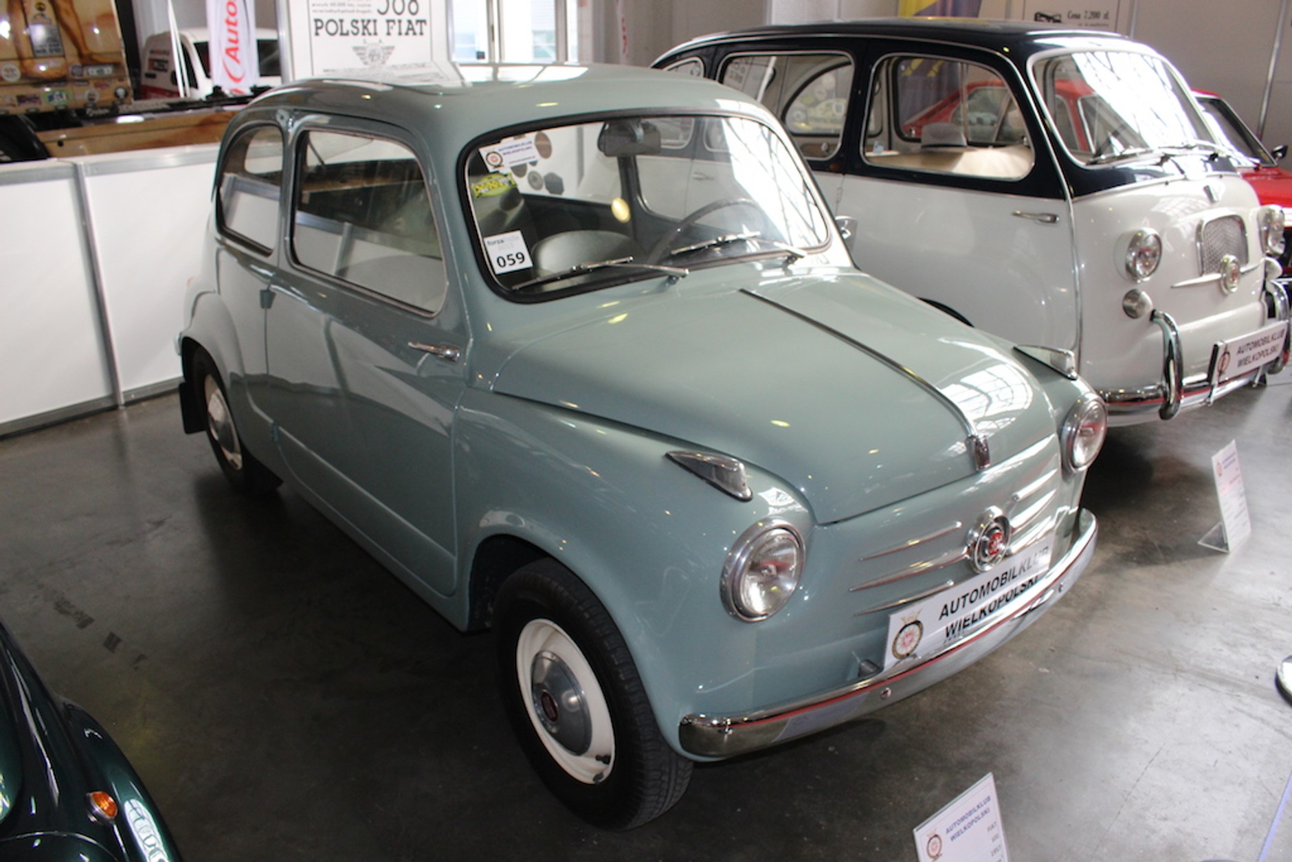 Zabytkowe Fiaty – wystawa w Poznaniu