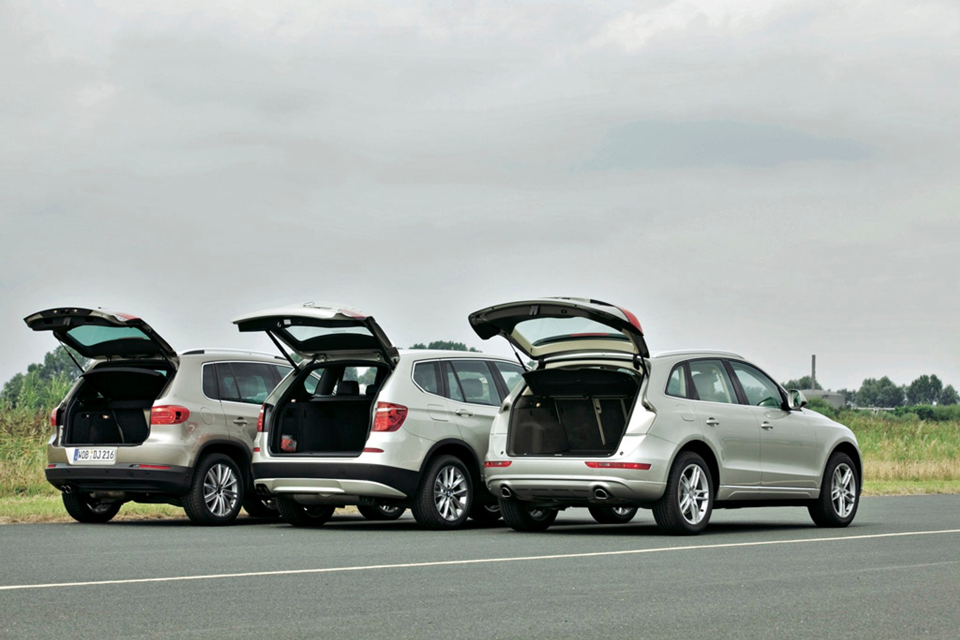 Audi Q5 kontra BMW X3 i VW Tiguan: który SUV okaże się najlepszy