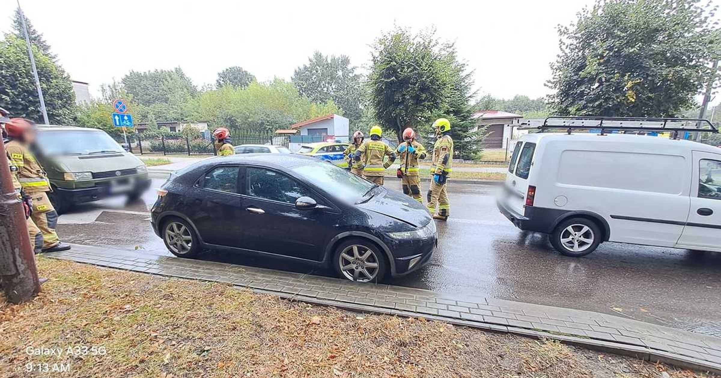 Pijana kobieta wiozła szkielet. Spowodowała wypadek