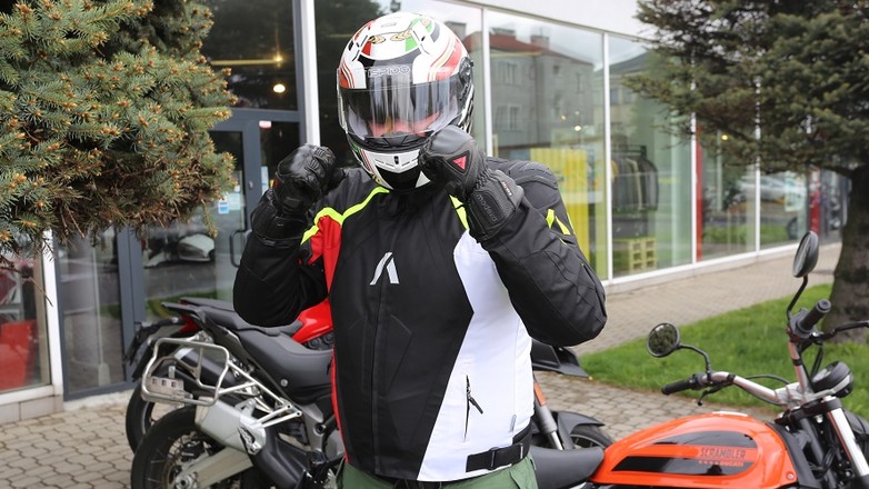 Kurtka tekstylna Adrenaline Asymetric