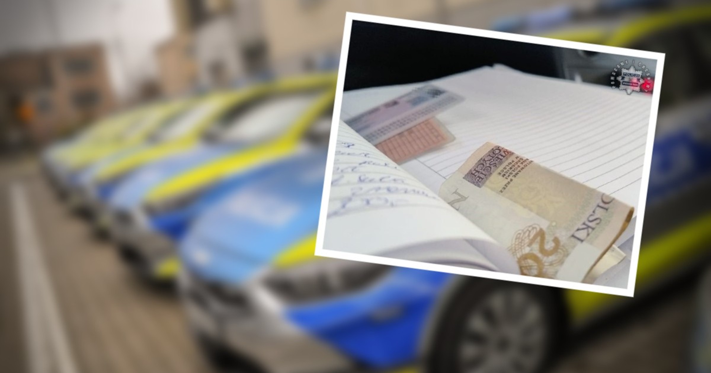 Sprawca wykroczenia drogowego próbował przekupić policjantów