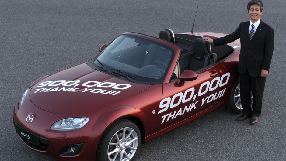 Mazda MX-5 z nowym rekordem Guinnessa