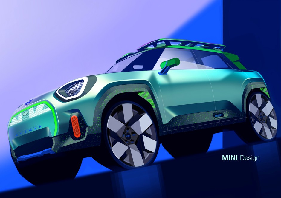 MINI Concept Aceman (prototyp; 2022 r.)