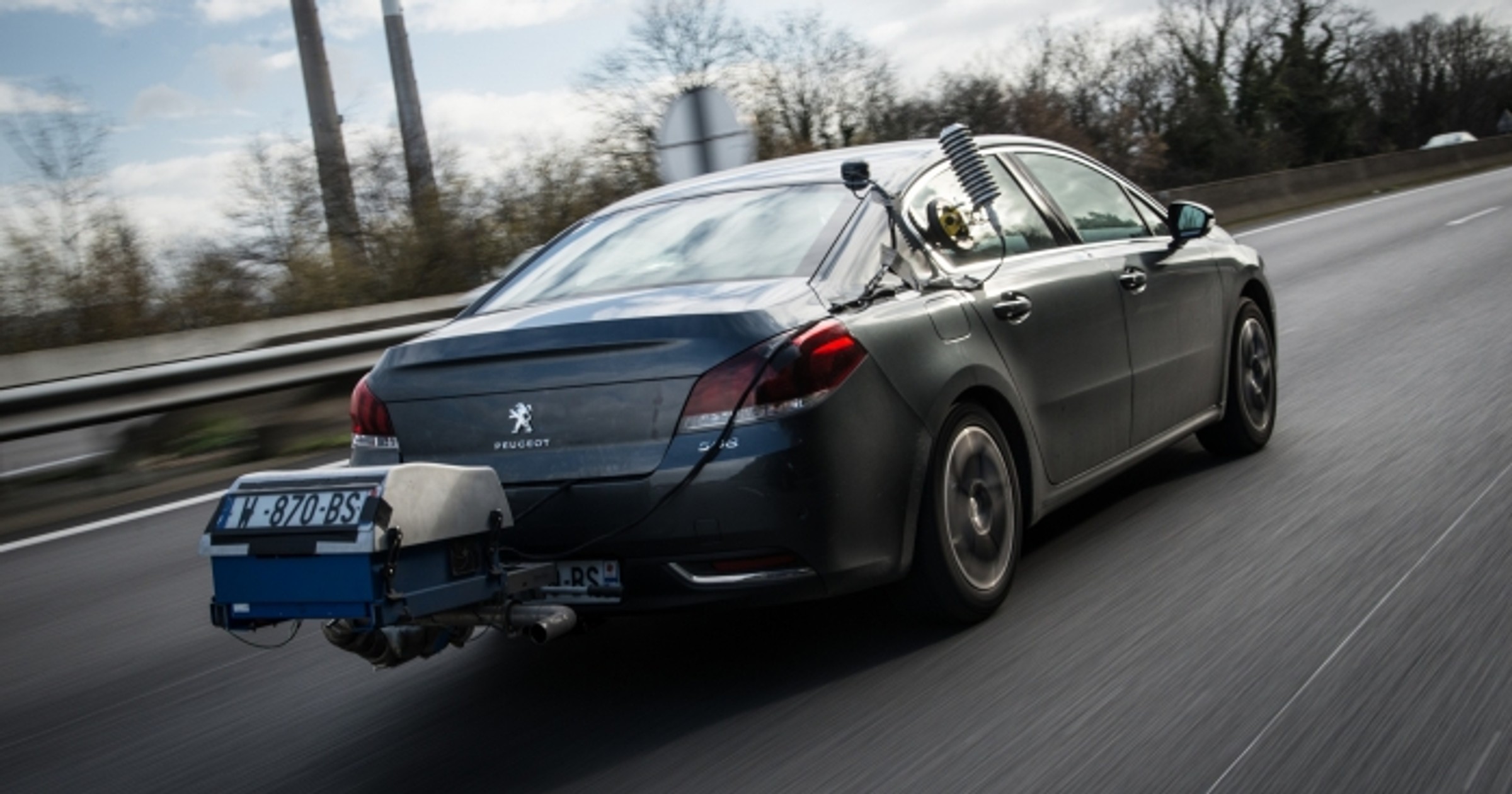 Peugeot 508 podczas pomiarów zużycia paliwa w rzeczywistej eksploatacji