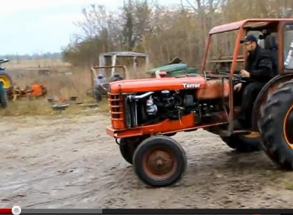 Drift traktorem