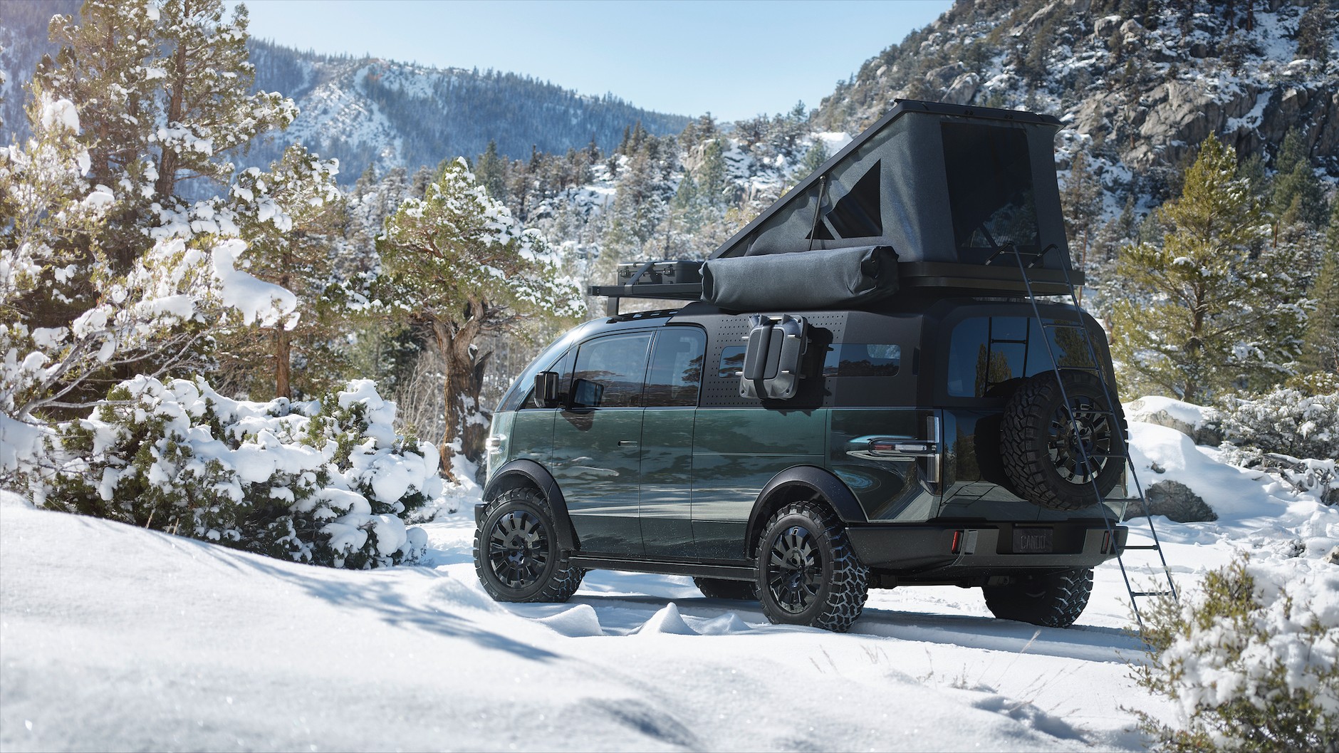 Canoo PickupTruck ExteriorSnow 13