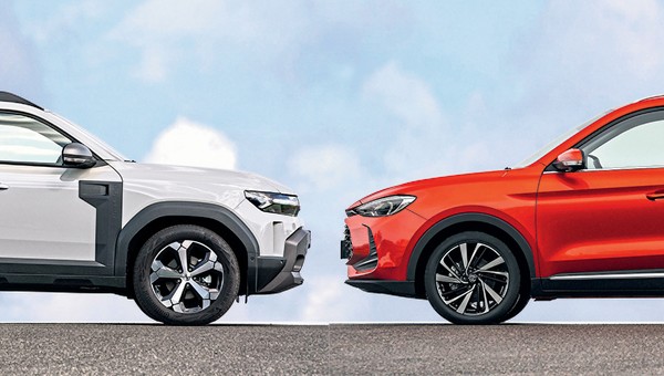 Pojedynek niedrogich SUVów: Dacia MG