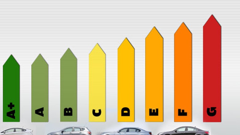 Samochód oznaczony jak lodówka