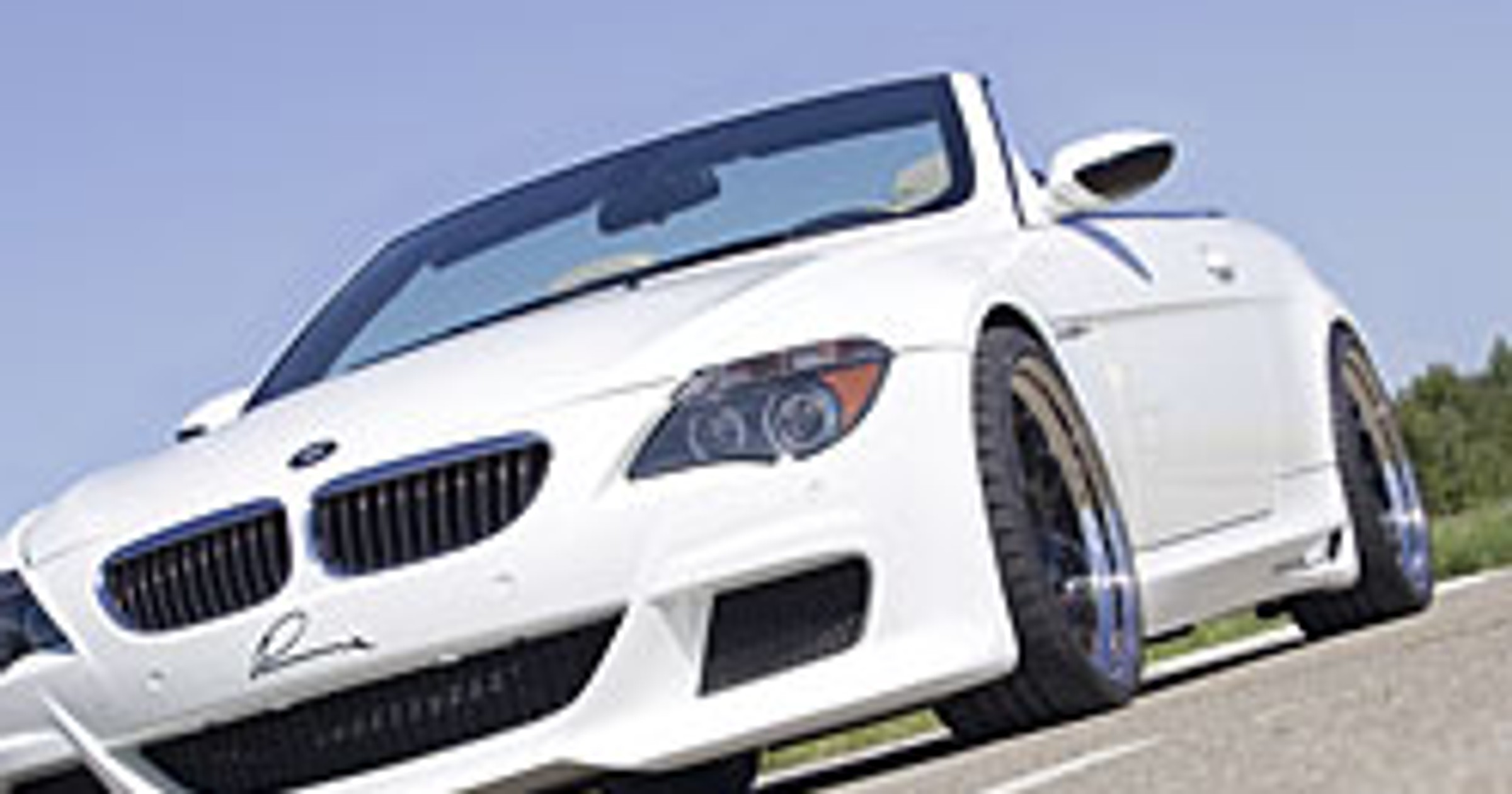 Lumma CLR 600 S – snieżnobiały kabriolet BMW M6