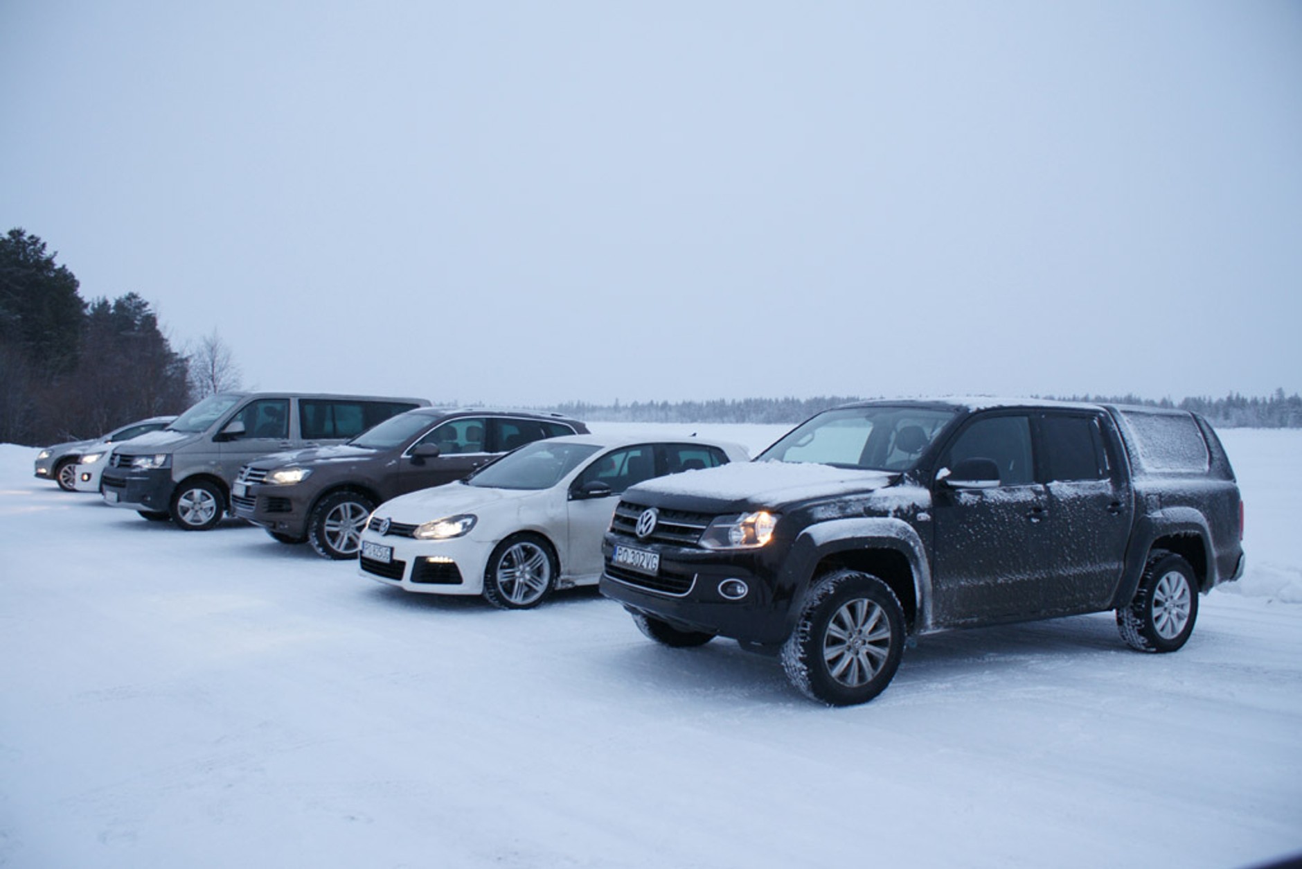 Volkswageny z napędem 4motion zdobywają Nordkapp