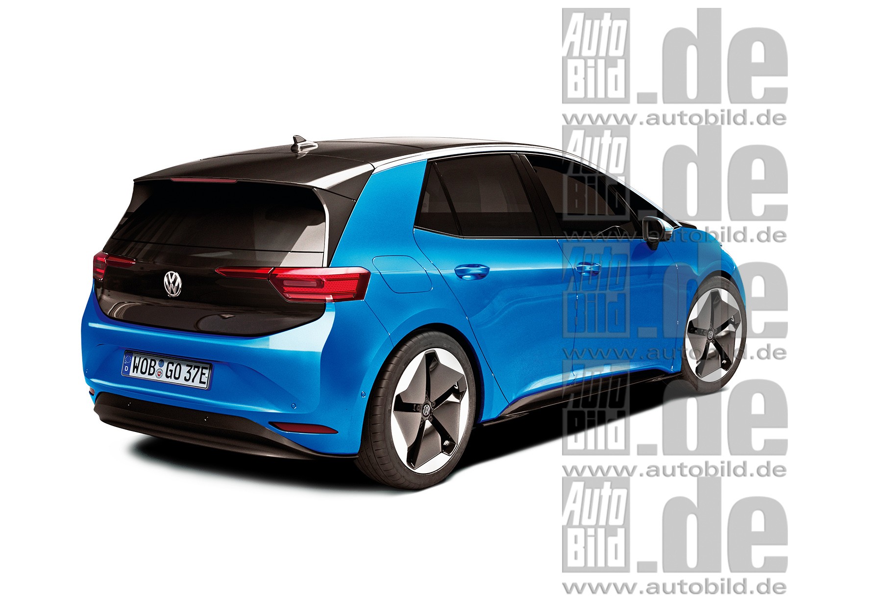 Volkswagen ID.3: ta ilustracja powstały w komputerze na podstawie informacji od firmowych insiderów