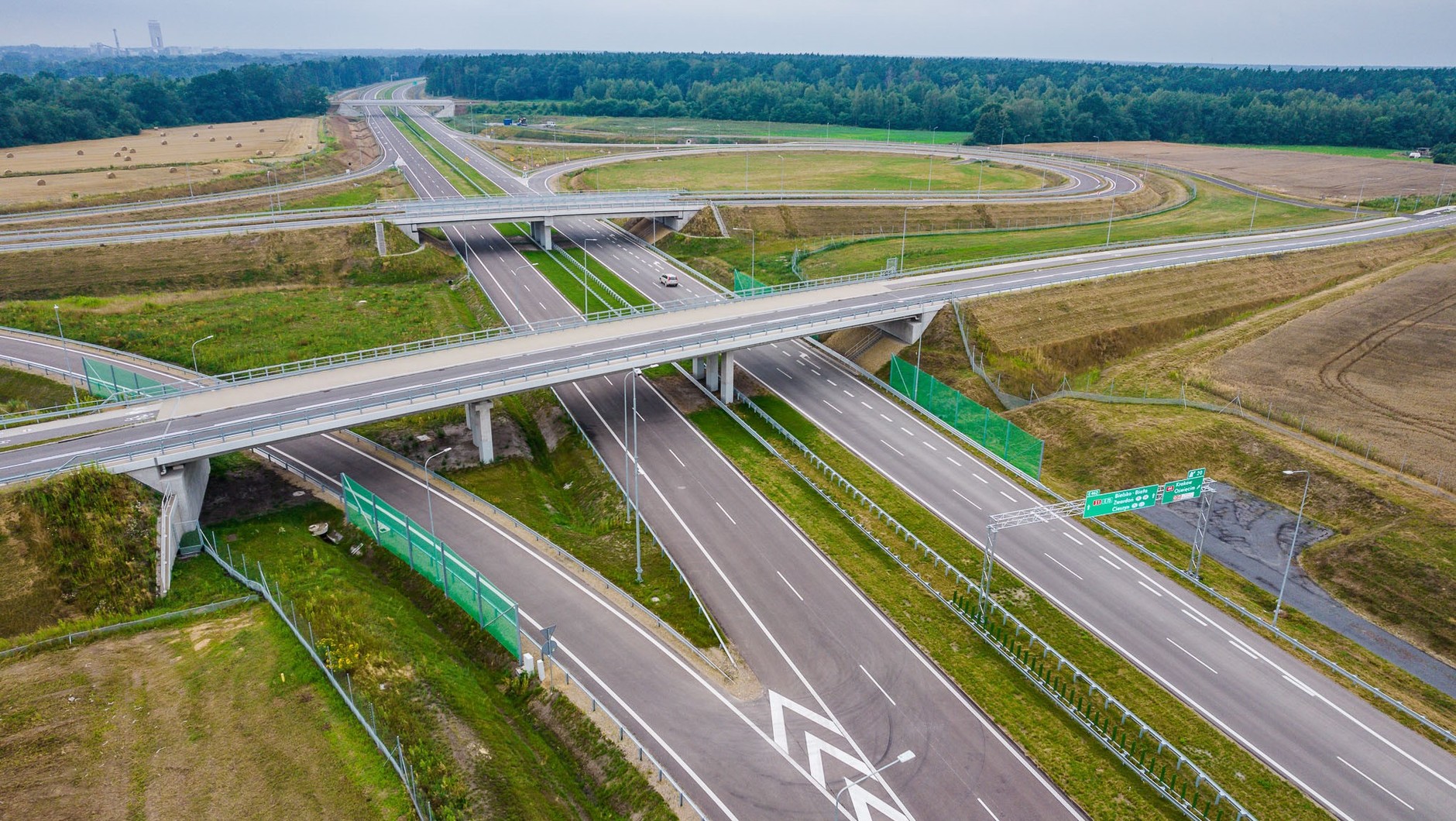 Droga S1 - węzeł Oświęcim