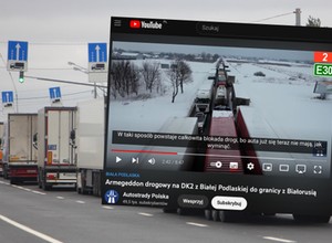 DK2 przed granicą z Białorusią. Pojazdy przez kilka godzin nie ruszają się nawet o centymetr [WIDEO]