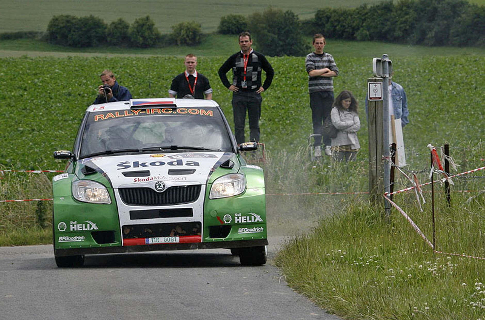 IRC - Ypres Rally 2009: mistrzów fotografował Willy Weyens