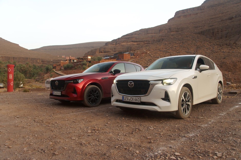 Mazda CX-60 z dieslem w Maroku