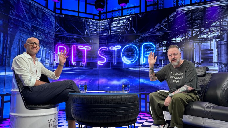 Piotr Kędzierski w programie Auto Świat Pit Stop