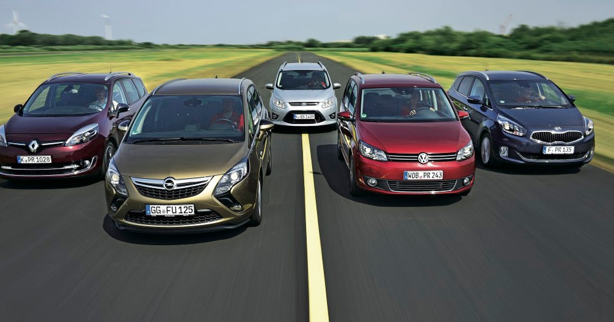 Nowy turbodiesel - recepta na sukces? Porównujemy oszczędne rodzinne vany.
