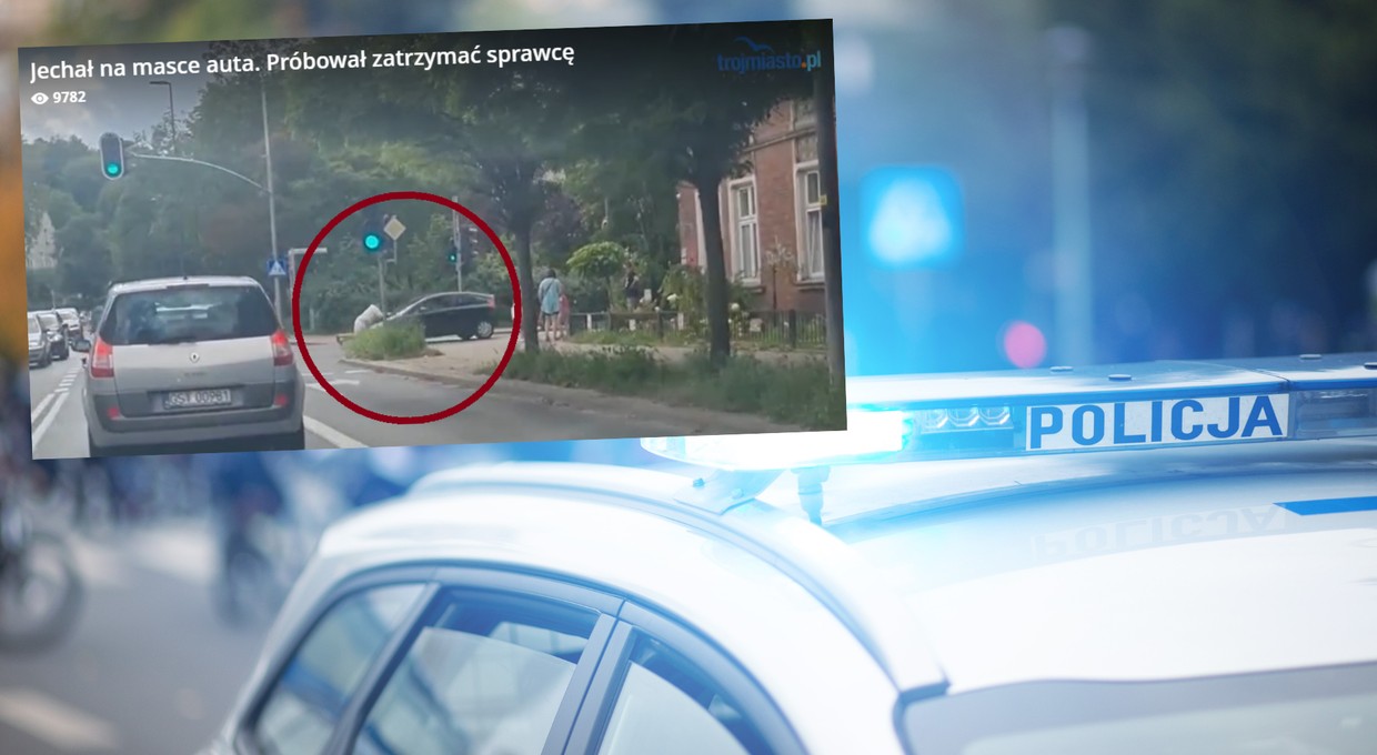 Dramatyczne nagranie z Gdańska. Świadkowie szybko wyciągnęli telefony [WIDEO]