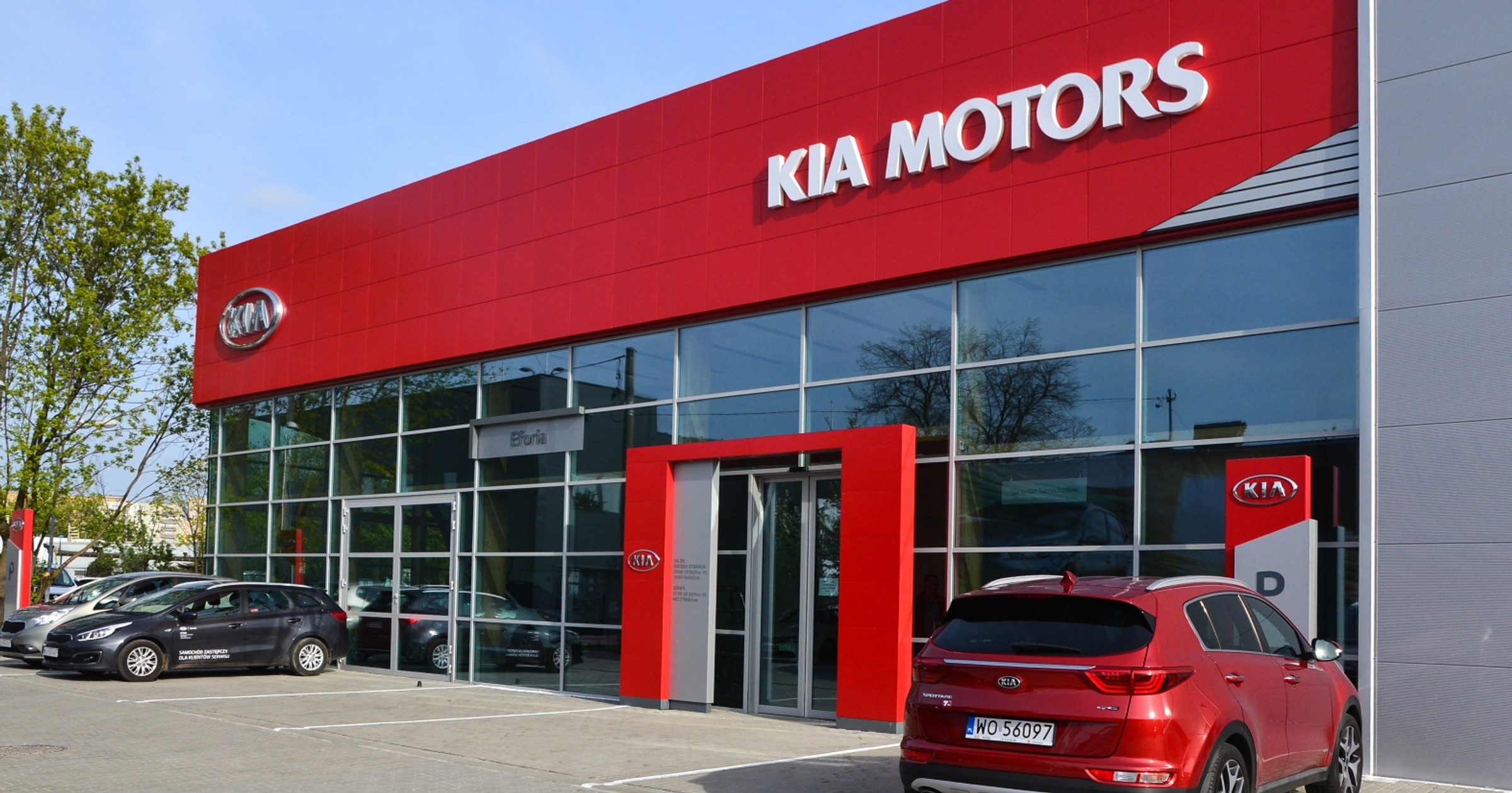 Kia Eforia - nowy salon w Warszawie