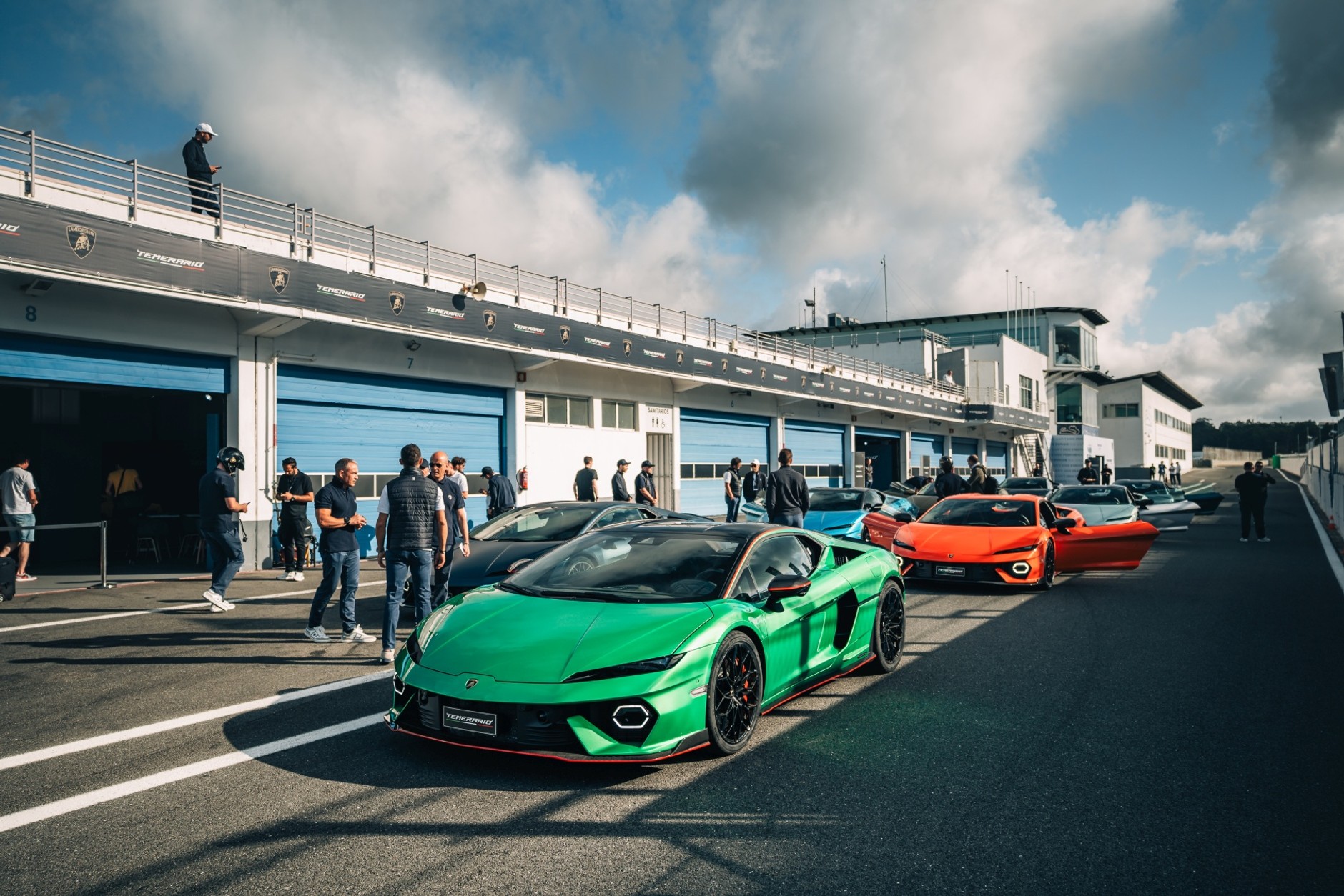 Lamborghini Temerario na torze Estoril