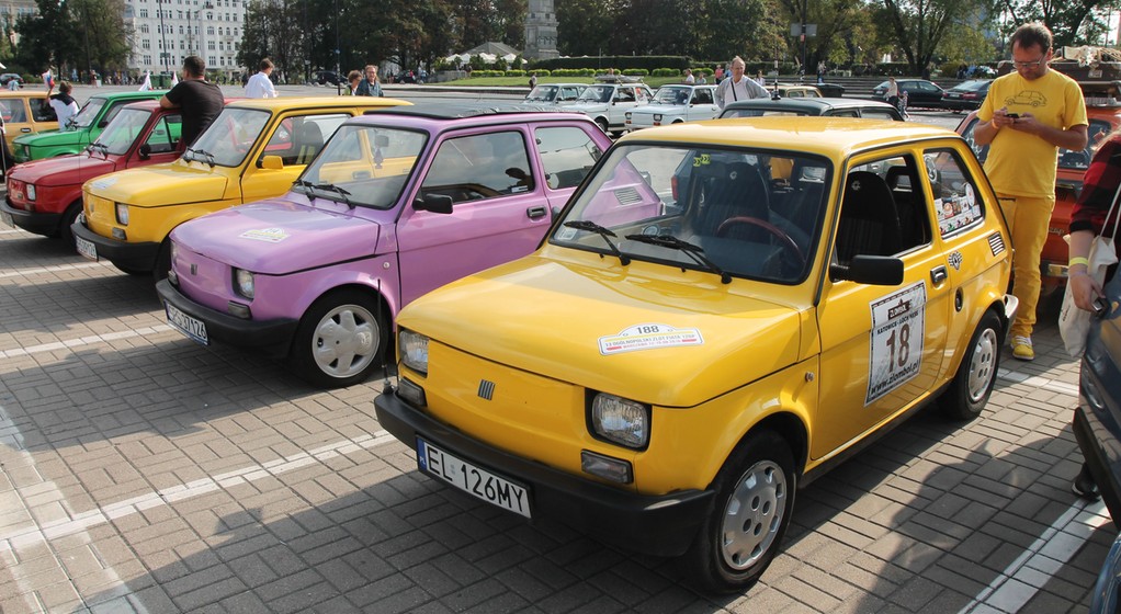 13 Ogólnopolski Zlot Fiata 126p w Warszawie