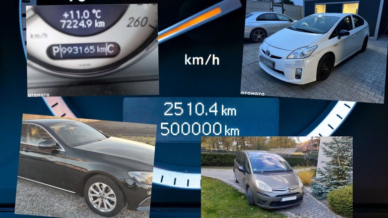 Sprawdziłem ogłoszenia samochodów z największymi przebiegami. Są przeróżne auta, nawet takie, które w ogóle nie wyglądają na swój przebieg