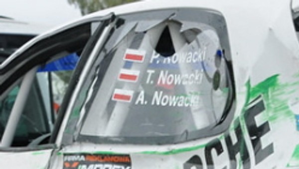 Wyścigi: poważny wypadek Tomasza Nowackiego
