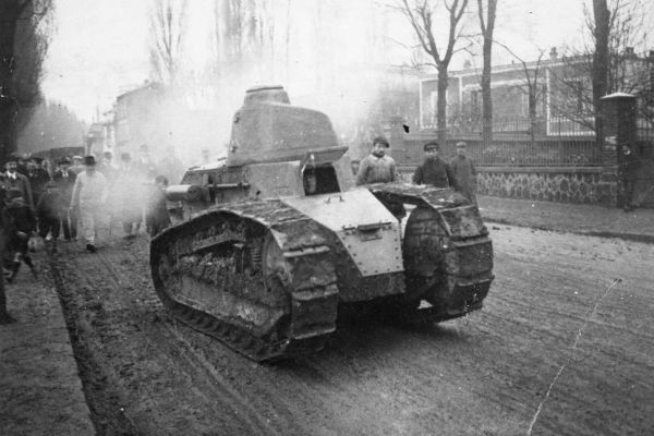 Czołg Renault FT-17 1917 r.