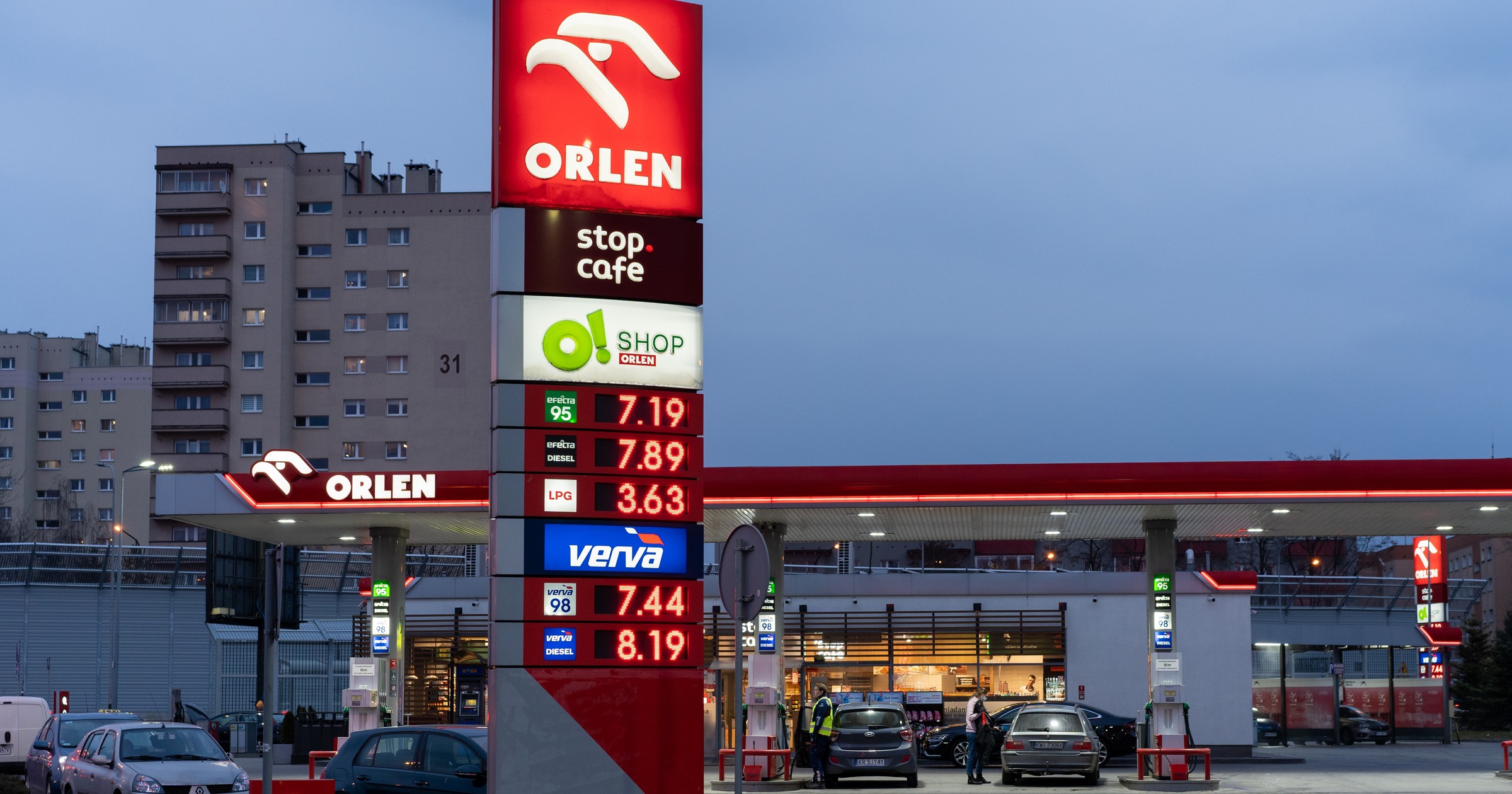 Kierowcy planują kolejną blokadę stacji Orlenu
