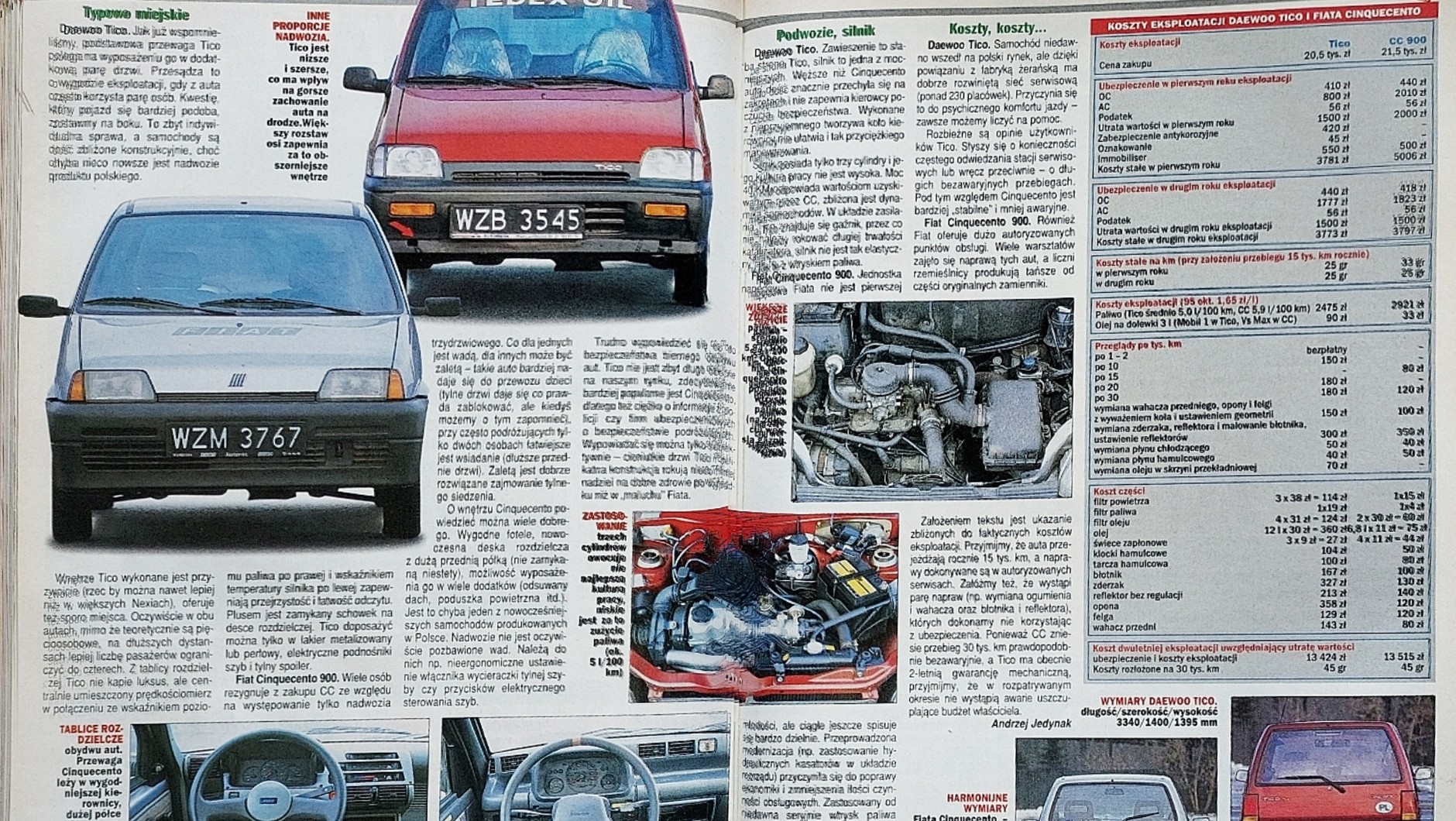 Daewoo Tico kontra Fiat Cinquecento