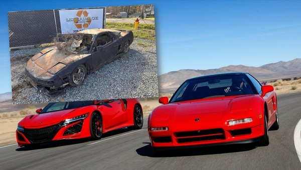 Znaleźli skradzioną Acurę NSX na dnie rzeki. Auto wyciągnięto po 20 latach i pojawił się kupiec