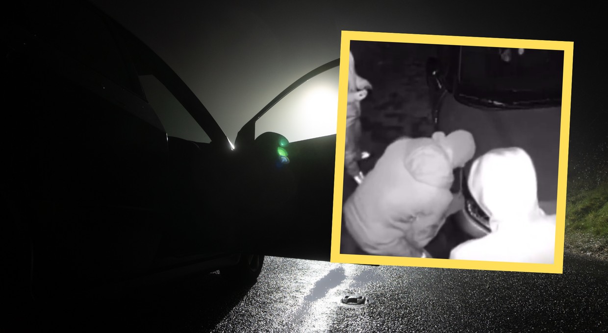 70 sekund wystarczyło. Tak złodzieje ukradli auto "na reflektor"