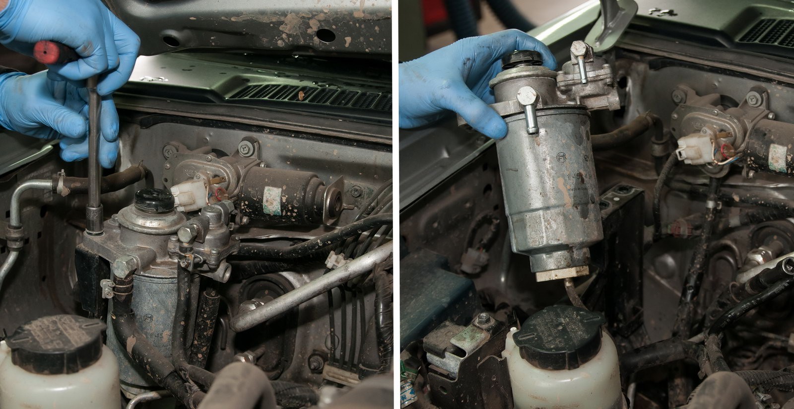 Diesel przed zimą: filtr paliwa