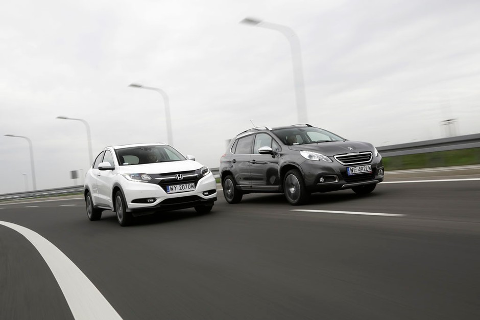 Honda HR-V kontra Peugeot 2008 - praktyczne i stylowe miejskie crossovery